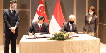 Coordinating Minister for Marves Signs Memorandum of Understanding on Climate Change Cooperation with Singapore