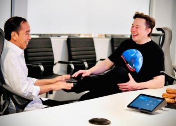 Jokowi and Coordinating Minister Luhut’s different styles when meeting Elon Musk, the president is more relaxed