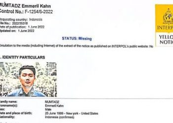Interpol Issues Yellow Notice for Ridwan Kamil’s Son