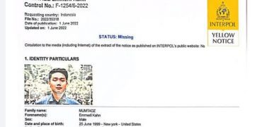 Interpol Issues Yellow Notice for Ridwan Kamil’s Son