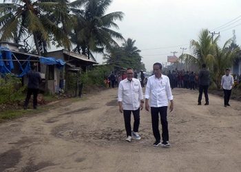Jokowi Claims to Have Started Road Repairs in Lampung