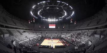 Jokowi Inaugurates Indonesia’s Largest Indoor Stadium Ahead of FIBA World Cup