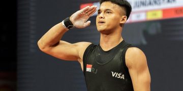 Jokowi Celebrates Rizki Juniansyah’s Historic Olympic Gold