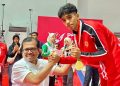 Police Athlete Wins Another Gold Medal at the Aceh-North Sumatra National Sports Week