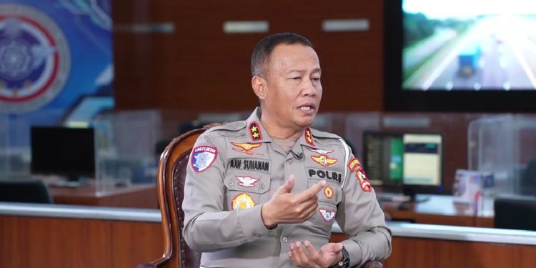 Kakorlantas Polri Fokus Pengamanan Tiga Jalur Utama di Nataru 2024