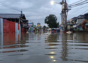 Heavy Flooding Submerges 29 Neighborhoods in Jakarta, Water Levels Reach 2.5 Meters