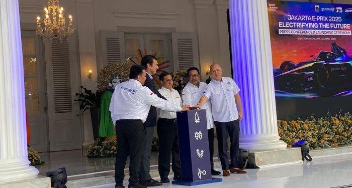 Governor Pramono Anung Launches 2025 Jakarta E-Prix, Aiming to Rank Jakarta Among the World’s Top 50 Cities