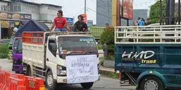 Around 800 Truck Drivers in Kudus Protest for Revision of ODOL Regulation