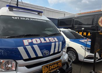 Mobil Korlantas Polri-Silancar