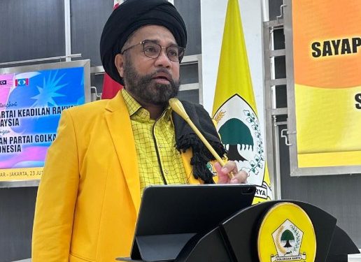 Prof. Dr. Ali Mochtar Ngabalin, M.Si - Ketua Bidang Politik Luar Negeri dan Hubungan Internasional DPP Partai Golkar - Guru Besar Hubungan Internasional Busan University of Foreign Studies (BUFS) Korea Selatan