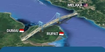 Indonesia-Malaysia Bakal Bangun Jembatan: Dumai Melaka Hanya 40 menit
