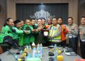 Apresiasi Program Polantas Menyapa, Tekab Ojol Jambi Safari Jalur Darat ke Jakarta