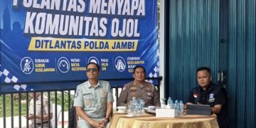 Through ‘Polantas Menyapa’ Initiative, Jambi Ojol Drivers Feel Heard and Embraced by the Police
