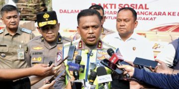 Welcoming the 80th Bhayangkara Day, National Police Aid Kemayoran Fire Victims with Social Aid, Healthcare, and Document Services