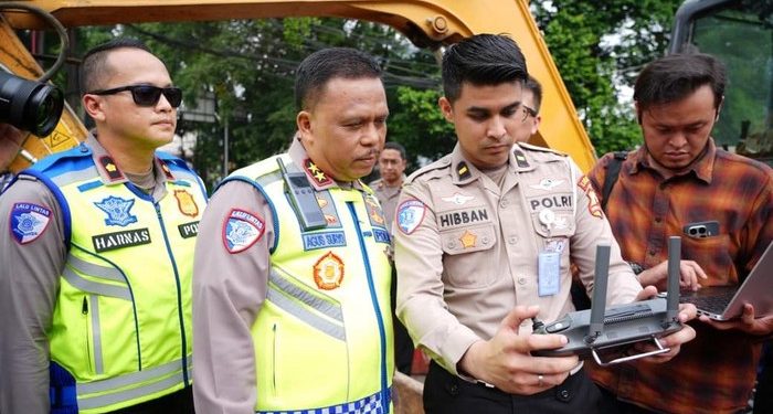 Strengthening Operation Patuh 2026, Indonesian Traffic Police Deploy ETLE Drones to Monitor Violations