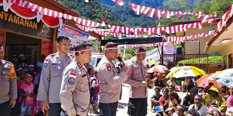 Polsek Tembagapura Dorong Pemulihan Kamtibmas Melalui Pendekatan Humanis kepada Masyarakat