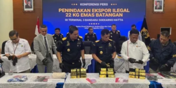 Polri Gagalkan Ekspor Ilegal 22,31 Kg Emas Tujuan Hong Kong, Jaringan Diburu
