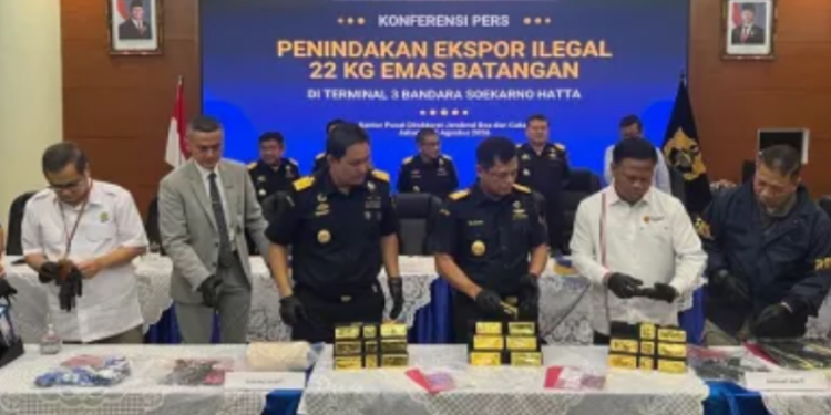Polri Gagalkan Ekspor Ilegal 22,31 Kg Emas Tujuan Hong Kong, Jaringan Diburu