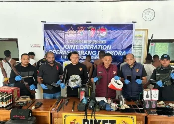 Joint Papua Police and BNNP Operation Raids Vietnam Village Drug Den, Securing 10 Suspects #ReserseBekerja